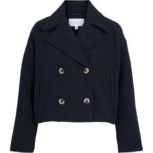 Vila dam Vikamina L/S V-hals jacka Noos, marinblå blazer, numeric_44 Vila dam Vikamina L/S V-hals jacka Noos, marinblå blazer, numeric_44