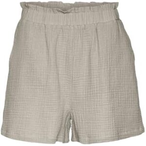 VERO MODA Dam Vmnatali Hw Noos shorts, Silverfoder, S VERO MODA Dam Vmnatali Hw Noos shorts, Silverfoder, S