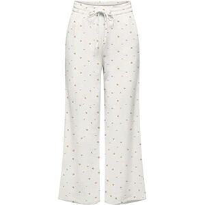 JDY Bestseller A/S theis Wide Slit Pant WVN Noos tygbyxor, Molndansare/ap: körsbär, XL JDY Bestseller A/S theis Wide Slit Pant WVN Noos tygbyxor, Molndansare/ap: körsbär, XL