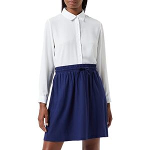Armor-lux Armor Lux Dam Jupe Élastiquée babykjol, Indaco, M Armor-lux Armor Lux Dam Jupe Élastiquée babykjol, Indaco, M