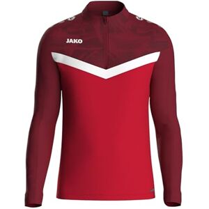 JAKO Ikonisk unisex Ziptop Ikonisk, röd/vinröd, XL JAKO Ikonisk unisex Ziptop Ikonisk, röd/vinröd, XL
