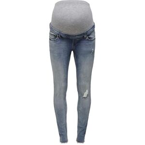 ONLY Dam skinny fit jeans OLMBlush Mid Ankle Raw, Mellanblå denim, (M) W x 32L ONLY Dam skinny fit jeans OLMBlush Mid Ankle Raw, Mellanblå denim, (M) W x 32L