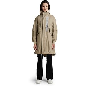 G-STAR RAW G-STAR Parka Jackor för kvinnor, Beige (trädhus D21020-C960-C941), XS G-STAR RAW G-STAR Parka Jackor för kvinnor, Beige (trädhus D21020-C960-C941), XS
