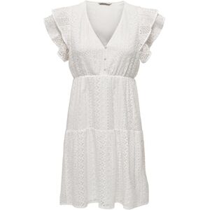 ONLY Dam, Onlhelena, spets, Capsl Dress WVN Noos sommarklänning, Vit, XXS ONLY Dam, Onlhelena, spets, Capsl Dress WVN Noos sommarklänning, Vit, XXS