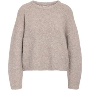 NOISY MAY Nmdolly L/S O-hals stickad FWD Noos, Silver Mink, XS NOISY MAY Nmdolly L/S O-hals stickad FWD Noos, Silver Mink, XS
