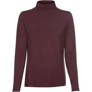 camel active Långärmad damtröja med polotröja, Mörkröd, M camel active Långärmad damtröja med polotröja, Mörkröd, M
