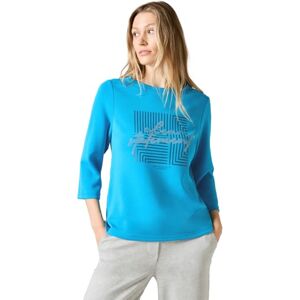 Cecil Skjorta med tryck, Dynamic Aqua Blue, XXL Cecil Skjorta med tryck, Dynamic Aqua Blue, XXL
