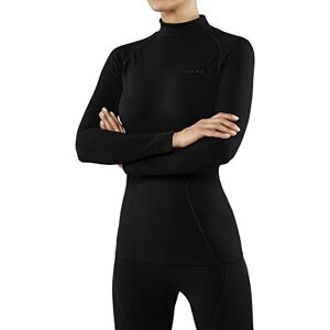 FALKE dam Baslager Ovandel Maximum Warm High Neck W L/s Sh funktionellt garn snabbtorkande 1 del, Svart Black 3000, S FALKE dam Baslager Ovandel Maximum Warm High Neck W L/s Sh funktionellt garn snabbtorkande 1 del, Svart Black 3000, S