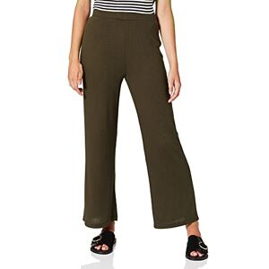 PIECES Dam Pcmolly Pants Noos byxor, Svart oliv/detalj: cp, M PIECES Dam Pcmolly Pants Noos byxor, Svart oliv/detalj: cp, M