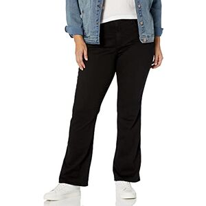 NYDJ Dam Plus Size Barbara Bootcut Jeans Flare & Slimming Fit Byxor, Svart, 24W NYDJ Dam Plus Size Barbara Bootcut Jeans Flare & Slimming Fit Byxor, Svart, 24W