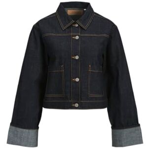 JJXX JACK & JONES dam Jxvega jacka Fold Up R269 DNM Sn, Dark Blue Denim, m, Mörkblå denim, M JJXX JACK & JONES dam Jxvega jacka Fold Up R269 DNM Sn, Dark Blue Denim, m, Mörkblå denim, M