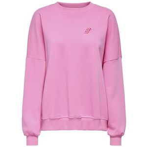 ONLY Onlstina L/S härlig O-hals box SWT, Påse rosa, L ONLY Onlstina L/S härlig O-hals box SWT, Påse rosa, L