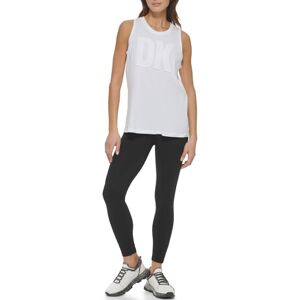 DKNY Dam exploded Applique Logo Longline Tank, Vit, XX-small, Vit, XXS DKNY Dam exploded Applique Logo Longline Tank, Vit, XX-small, Vit, XXS