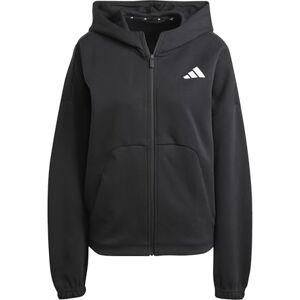 adidas Kobiety FUTURE ICONS SMALL LOGO FULL ZIP HOODIE, black, XL adidas Kobiety FUTURE ICONS SMALL LOGO FULL ZIP HOODIE, black, XL