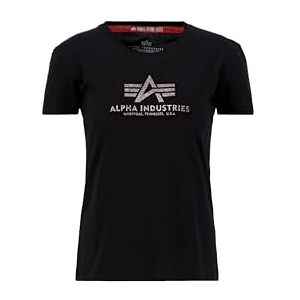 Alpha Industries New Basic T G T-shirt för damer Black Alpha Industries New Basic T G T-shirt för damer Black