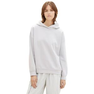 TOM TAILOR Denim Sweatshirt för kvinnor, 32253 – Basic Light Grey, M TOM TAILOR Denim Sweatshirt för kvinnor, 32253 – Basic Light Grey, M