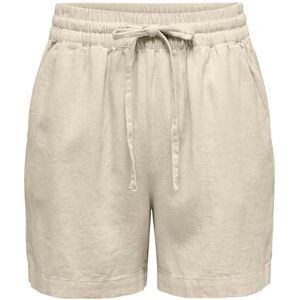 JDY say Hw linne string WVN Noos shorts, havregryn/detalj: melerad, XS JDY say Hw linne string WVN Noos shorts, havregryn/detalj: melerad, XS