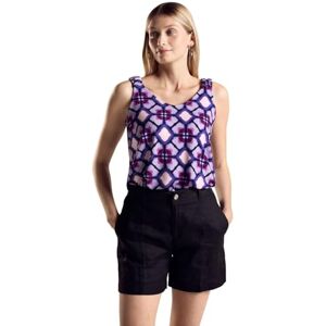 Street One Top med tryck, Bellflower Lilac, 36 Street One Top med tryck, Bellflower Lilac, 36