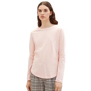 TOM TAILOR Denim dam basic långärmad tröja, 14557-ljus engelsk ros, S TOM TAILOR Denim dam basic långärmad tröja, 14557-ljus engelsk ros, S