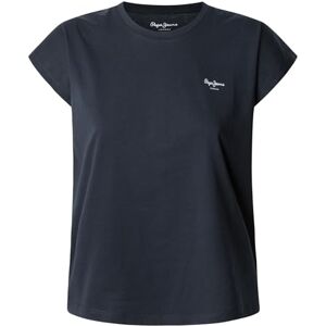 Pepe Jeans dam BLOOMA T-shirt, blå (DULWICH BLUE), XS, Blå (dulwich blå), XS Pepe Jeans dam BLOOMA T-shirt, blå (DULWICH BLUE), XS, Blå (dulwich blå), XS