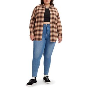Levi's Plus Size Mile High Super Skinny Jeans dam, Dark Indigo Worn In, 16 S Levi's Plus Size Mile High Super Skinny Jeans dam, Dark Indigo Worn In, 16 S