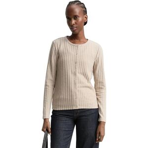 TOM TAILOR Denim dam långärmad T-shirt, 38909 – Mysig beige melerad, XXL TOM TAILOR Denim dam långärmad T-shirt, 38909 – Mysig beige melerad, XXL