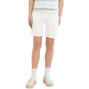 TOM TAILOR Dam 1036867 Bermuda shorts, 10315-Whisper White, 34, 10315 viskande vit, 34 SE TOM TAILOR Dam 1036867 Bermuda shorts, 10315-Whisper White, 34, 10315 viskande vit, 34 SE