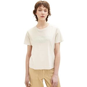 TOM TAILOR Denim dam T-shirt 1037039, 10336 Light Cashew Beige, M TOM TAILOR Denim dam T-shirt 1037039, 10336 Light Cashew Beige, M