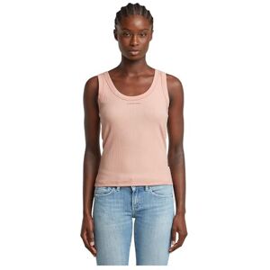 G-STAR Dam Slim Rib Tank Top Wmn T-shirt, Rosa (flytande rosa D26065-d253-1628), L G-STAR Dam Slim Rib Tank Top Wmn T-shirt, Rosa (flytande rosa D26065-d253-1628), L