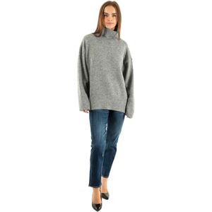 ONLY Onlazu Ls Cowlneck KNT, Mörkgrå melange, XS ONLY Onlazu Ls Cowlneck KNT, Mörkgrå melange, XS