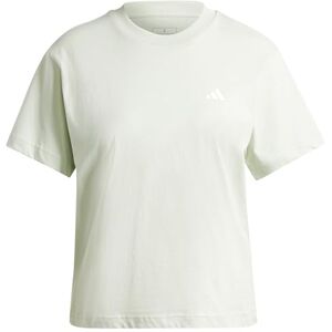 adidas Kvinnor ESSENTIALS SMALL LOGO T-SHIRT, linen green, L adidas Kvinnor ESSENTIALS SMALL LOGO T-SHIRT, linen green, L