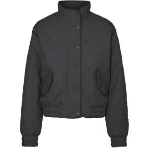 VERO MODA dam Vmvilma Short Jacket Ent quiltad jacka, asfalt, M VERO MODA dam Vmvilma Short Jacket Ent quiltad jacka, asfalt, M