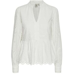 YAS dam holi Ls Top S. Noos långärmad blus, Stjärnvit, XL YAS dam holi Ls Top S. Noos långärmad blus, Stjärnvit, XL