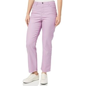 KAFFE Kvinnors jeans färgade beskurna ben raka passform high-waisted vanlig midja dam, Lupin, 38 KAFFE Kvinnors jeans färgade beskurna ben raka passform high-waisted vanlig midja dam, Lupin, 38