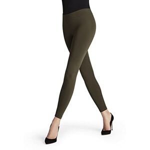 FALKE , sömlösa leggings, damleggings, ogenomskinliga, sömlösa, inga märken på grund av störande sömmar, tätt ogenomskinliga, enfärgade fint mjukt material, 1 styck, Grön (Khaki 7826), S FALKE , sömlösa leggings, damleggings, ogenomskinliga, sömlösa, inga märken på grund av störande sömmar, tätt ogenomskinliga, enfärgade fint mjukt material, 1 styck, Grön (Khaki 7826), S