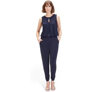 Vera Mont Jumpsuit för kvinnor, Mörkblå, 40 Vera Mont Jumpsuit för kvinnor, Mörkblå, 40