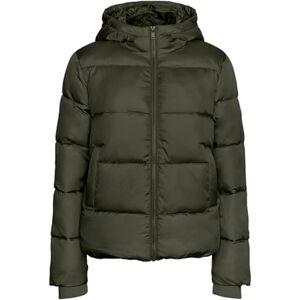 PIECES Damer Pcbee New Short Pufferjacka Noos Bc, Skogsnatt, M PIECES Damer Pcbee New Short Pufferjacka Noos Bc, Skogsnatt, M