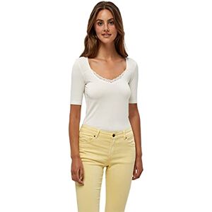 DESIRES Giselle spets-t-shirt för kvinnor, gardenia, XL DESIRES Giselle spets-t-shirt för kvinnor, gardenia, XL