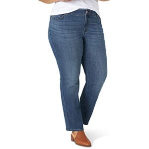 Lee Uniforms dam flex rörelse normal passform raka ben jeans Lee Uniforms dam flex rörelse normal passform raka ben jeans