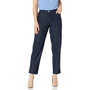 RUBY RD. Rubin Rd. Kvinnors liten och klassisk denim jeans med platt framsida RUBY RD. Rubin Rd. Kvinnors liten och klassisk denim jeans med platt framsida