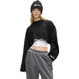 KARL LAGERFELD JEANS , kvinnor, regular Layered Sweat, normal passform, vit/svart, S, Mångfärgad, S KARL LAGERFELD JEANS , kvinnor, regular Layered Sweat, normal passform, vit/svart, S, Mångfärgad, S