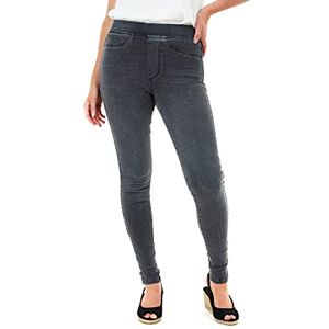 M17 Kvinnor damer denim jeans jeggings Skinny Fit klassiska casual bomullsbyxor byxor med fickor, Grå, 36 SE M17 Kvinnor damer denim jeans jeggings Skinny Fit klassiska casual bomullsbyxor byxor med fickor, Grå, 36 SE