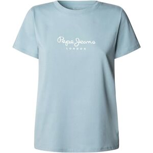 Pepe Jeans dam berenice t-shirt, blå (SOHO blå), XS, Blå (Soho blå), XS Pepe Jeans dam berenice t-shirt, blå (SOHO blå), XS, Blå (Soho blå), XS