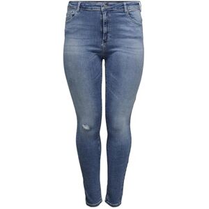 ONLY Carmakoma Dam jeans, Ljusblå denim, 44W x 32L ONLY Carmakoma Dam jeans, Ljusblå denim, 44W x 32L