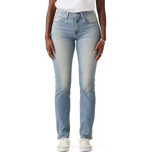 Levi's dam 724 hög midja raka jeans, tofflade i sval, 28 W x 32 L Levi's dam 724 hög midja raka jeans, tofflade i sval, 28 W x 32 L