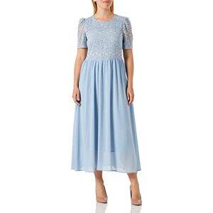 KAFFE Kaabina Maxi klänning casual dam, Celestial Blue, 40 KAFFE Kaabina Maxi klänning casual dam, Celestial Blue, 40