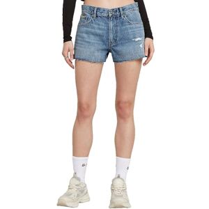 G-STAR True Shorts Raw Edge, Blå (Faded Sea Point Blue Destroyed D24376-d536-h079), 28W G-STAR True Shorts Raw Edge, Blå (Faded Sea Point Blue Destroyed D24376-d536-h079), 28W