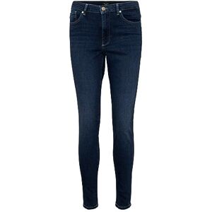 VERO MODA Bestseller A/S Dam VMSOPHIA HR Skinny RI3137 NOOS jeans, mörkblå denim, XS/32, Dark Blue Denim, (XS) W x 32L VERO MODA Bestseller A/S Dam VMSOPHIA HR Skinny RI3137 NOOS jeans, mörkblå denim, XS/32, Dark Blue Denim, (XS) W x 32L
