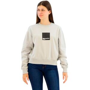 KARL LAGERFELD JEANS , Dam, Box Logo Sweat, Regular Fit, Grå, L KARL LAGERFELD JEANS , Dam, Box Logo Sweat, Regular Fit, Grå, L