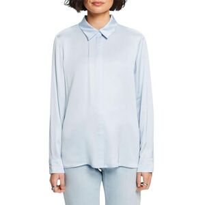 ESPRIT blus i satinlook, 440/ljusblå, M ESPRIT blus i satinlook, 440/ljusblå, M